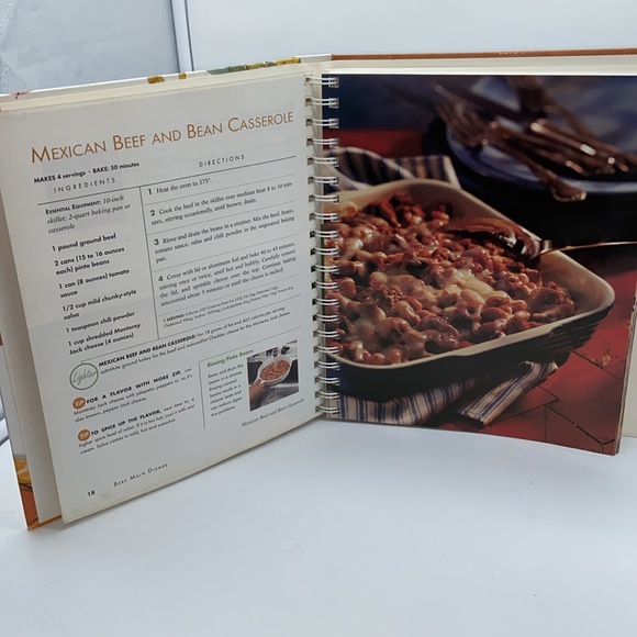 Betty Crocker’s Cooking Basics Cookbook Hardcover Spiral Bound 1998 - Picture 8 of 10